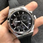 TWA Factory Vacheron Constantin Overseas Dual Time 47450-B01A-9227 42mm Steel Rubber Strap Black Dial - Image 2