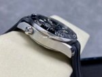 N1 Factory Omega Seamaster Diver 300M Co-Axial Chronometer Chronograph 210.32.44.51.01.001 44mm Steel Black Rubber Strap Black Dial - Image 5
