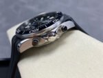 N1 Factory Omega Seamaster Diver 300M Co-Axial Chronometer Chronograph 210.32.44.51.01.001 44mm Steel Black Rubber Strap Black Dial - Image 6