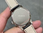 3K Factory Patek Philippe Calatrava 5227G-010 39mm White Gold Leather Strap Black Dial - Image 7