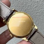 3K Factory Patek Philippe Calatrava 5227R-001 39mm Rose Gold Leather Strap Champagne Dial - Image 7