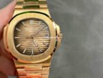 3K Factory Patek Philippe Nautilus 40mm 5711-1R-001 Full Rose Gold Rose Gold Dial