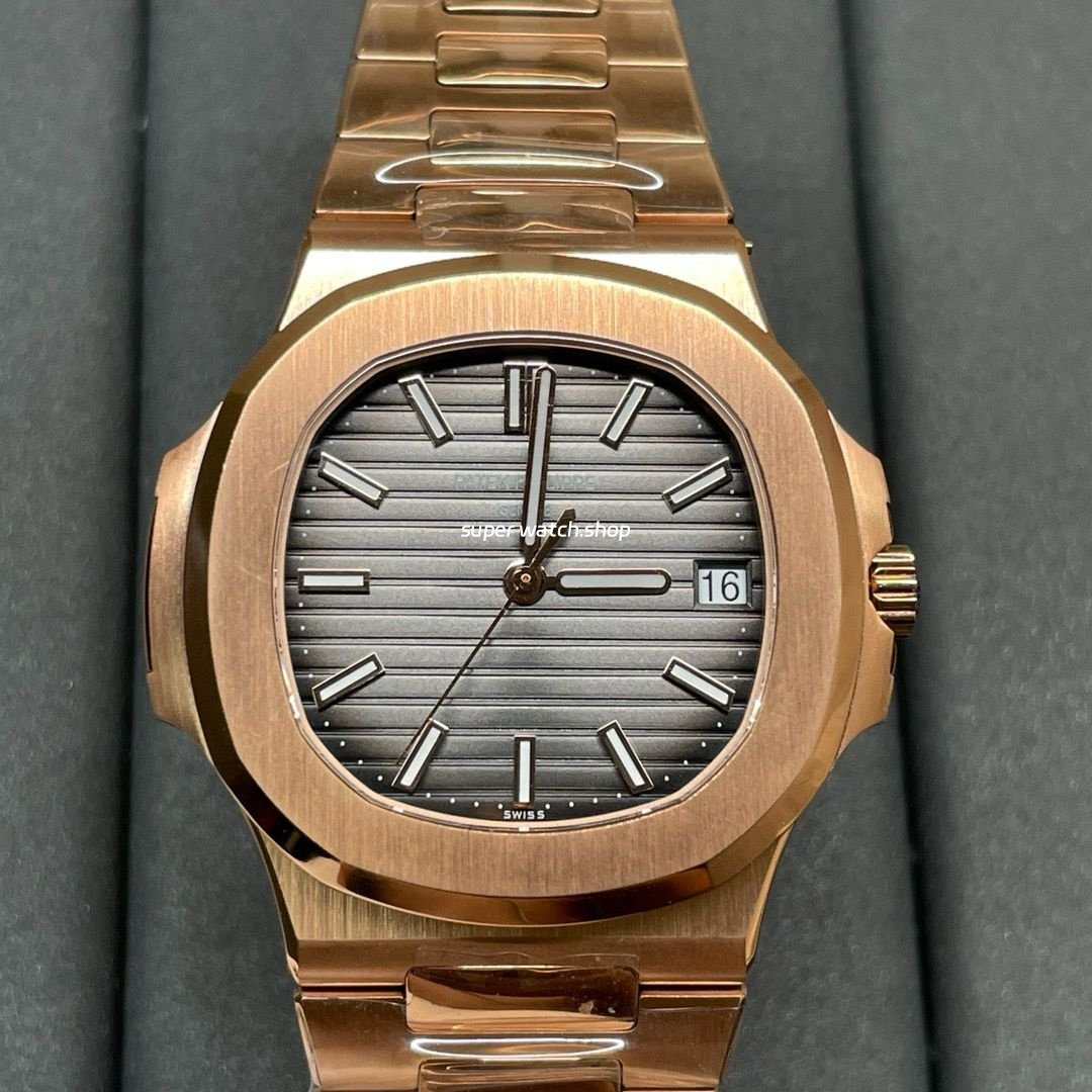 3K-Factory-Patek-Philippe-Nautilus-40mm-5711R-001-Full-Rose-Gold-Brown-Dial-3.jpg 3K Factory Patek Philippe Nautilus 40mm 5711R -001 Full Rose Gold Brown Dial - Image 1