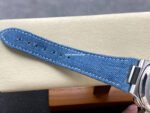 3K Factory Patek Philippe Nautilus 59761G-001 Calf Skin Strap White Gold Blue Dial - Image 10
