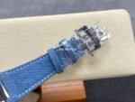 3K Factory Patek Philippe Nautilus 59761G-001 Calf Skin Strap White Gold Blue Dial - Image 9