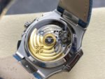3K Factory Patek Philippe Nautilus 59761G-001 Calf Skin Strap White Gold Blue Dial - Image 8