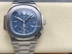3K Factory Patek Philippe Nautilus 5980/60G-001 White Gold Blue-Gray Dial