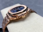 3K Factory Patek Philippe Nautilus 5990/1R-001 40.5mm Full Rose Gold Blue Dial - Image 7
