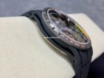 BBR Factory Roger Dubuis Tourbillon Excalibur RDDBEX0815 45mm Titanium Rubber Strap Skeletonized Black Dial - Image 5