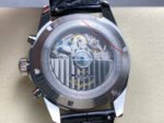 AF Factory Longines Conquest Chronograph L3.835.4.52.6 42mm Steel Leather Strap White Eyes Black Dial - Image 7
