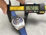 BBF Factory Hublot Big Bang Unico 42mm 421.NX.5170.RX Titanium Blue Rubber Strap Skeletonized Blue Dial - Image 12