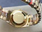 8+ Factory Counterweight Rolex Day-Date 118238 36mm Full Yellow Gold Arabic Numerals Diamond&Green Dial - Image 7