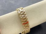 8+ Factory Counterweight Rolex Day-Date 118238 36mm Full Yellow Gold Arabic Numerals Diamond&Green Dial - Image 8