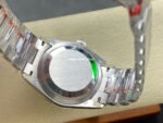 8+ Factory Counterweight Rolex Day-Date 128236-0008 36mm Full Platinum Roman Numerals Ice Blue Dial - Image 7