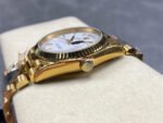 8+ Factory Counterweight Rolex Day-Date 128238-0081 36mm Full Yellow Gold White Dial - Image 6