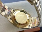 8+ Factory Counterweight Rolex Day-Date 128348RBR-0030 36mm Diamond Yellow Gold Bezel Full Yellow Gold Baguette Diamond Yellow Gold Dial - Image 7