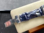 8+ Factory Counterweight Rolex Day-Date 36mm 128239-0023 White Gold Crocodile Leather Strap Diamond Mope&Baguette Diamond Blue Ombré Dial - Image 8