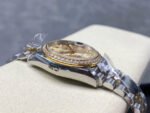 8+ Factory Rolex Counterweight Datejust 278383RBR-0026 31mm Diamond Yellow Gold Bezel Half Yellow Gold Diamond Champagne Dial Jubilee - Image 5