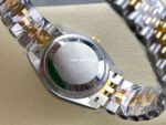8+ Factory Rolex Counterweight Datejust 278383RBR-0030 31mm Diamond Yellow Gold Bezel Half Yellow Gold Diamond Green Dial Jubilee - Image 7