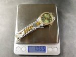 8+ Factory Rolex Counterweight Datejust 278383RBR-0030 31mm Diamond Yellow Gold Bezel Half Yellow Gold Diamond Green Dial Jubilee - Image 8