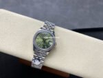 8+ Factory Rolex Counterweight Datejust 278384RBR-0022 31mm Diamond White Gold Bezel Full 904L Green Dial Jubilee - Image 5