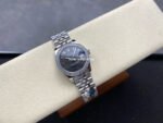 8+ Factory Rolex Counterweight Datejust 278384RBR-0026 31mm Diamond White Gold Bezel Full 904L Roman Numerals Grey Dial Jubilee - Image 4