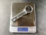 8+ Factory Rolex Counterweight Datejust 278384RBR-0026 31mm Diamond White Gold Bezel Full 904L Roman Numerals Grey Dial Jubilee - Image 9