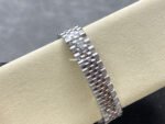8+ Factory Rolex Counterweight Datejust 278384RBR-0037 31mm Diamond White Gold Bezel Full 904L Roman Numerals Blue Dial Jubilee - Image 8