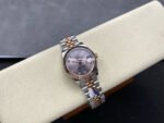 8+ Factory Rolex Datejust 278271-0024 31mm Half Rose Gold Diamond Pink Dial Jubilee - Image 4