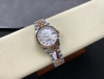8+ Factory Rolex Datejust 278271-0026 31mm Half Rose Gold Diamond Mother Of pearl Dial Jubilee - Image 4