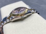 8+ Factory Rolex Datejust 278273-0004 31mm Half Yellow Gold Roman Numerals Diamond Pink Dial Jubilee - Image 6