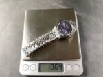 8+ Factory Rolex Datejust 278274-0026 31mm Full Steel Roman Numerals Diamond Purple Dial Jubilee - Image 9
