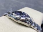 8+ Factory Rolex Datejust 278274-0026 31mm Full Steel Roman Numerals Diamond Purple Dial Jubilee - Image 5