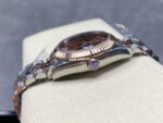 8+ Factory Rolex counterweight Datejust 278271-0004 31mm Diamond Rose Gold Bezel Half Rose Gold Diamond Roman Numerals Brown Dial Jubilee - Image 6