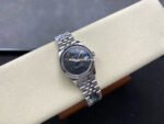 8+ Factory Rolex counterweight Datejust 278274-0022 31mm Full 904L Roman Numerals Grey Dial Jubilee - Image 4