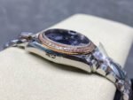 8+ Factory Rolex counterweight Datejust 278381RBR-0020 31mm Diamond Rose Gold Bezel Half Rose Gold Diamond Roman Numerals Purple Dial Jubilee - Image 5