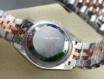 8+ Factory Rolex counterweight Datejust 278381RBR-0020 31mm Diamond Rose Gold Bezel Half Rose Gold Diamond Roman Numerals Purple Dial Jubilee - Image 7