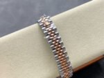8+ Factory Rolex counterweight Datejust 278381RBR-0010 31mm Diamond Rose Gold Bezel Half Rose Gold Pink Dial Jubilee - Image 8