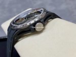 BBR Factory Roger Dubuis Tourbillon Excalibur RDDBEX0815 45mm Titanium Rubber Strap Skeletonized Black Dial - Image 6