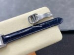 8848 Factory Cartier Tank Américaine 19mm Diamond Bezel Roman Numerals Silver Dial - Image 8