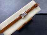 8848 Factory Cartier Tank Américaine W260745619mm Roman Numerals Silver Dial - Image 4