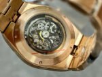 8F Factory Vacheron Constantin Overseas 4300V Perpetual Calendar Skeleton 4300V-120R-B642 41.5mm Full Rose Gold Skeletonized Dial - Image 6