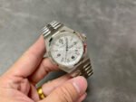 8F Factory Vacheron Constantin Overseas 47040/B01A-9093 42mm Full Steel Silver Arabic numerals Dial - Image 4