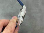 8F Factory Vacheron Constantin Overseas Chronograph 5500V/110A-B148 42.5mm Steel Rubber Strap Blue Dial - Image 5