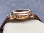3K Factory Patek Philippe Nautilus 5980 1R-001 Leather Strap Rose Gold Black Dial - Image 7