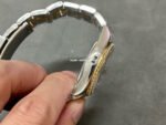 A+ Factory Rolex Datejust 126283RBR-0008 36mm Diamond Bezel Half Yellow Gold Diaond Mop Black Dial - Image 5