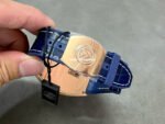 ABF Factory Franck Muller Vanguard V45 44mm Diamond&Rose Gold Rubber Strap Blue Dial - Image 9
