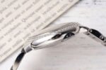 AF Factory Cartier Ballon Bleu W4BB0023 33mm Diamond Bezel Full Steel Roman Numerals Silver Dial - Image 6