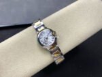 AF Factory Cartier Ballon Bleu W69007Z3 28mm Gold Steel Roman Numerals Silver Dial - Image 4