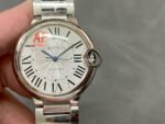 AF Factory Cartier Ballon Bleu W6920046 36mm Full Steel White Dial